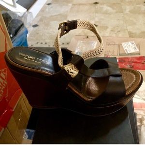 Sergio Rossi platform wedges